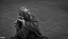 mike wheelton black and white, colour street photography Queen Street Auckland city