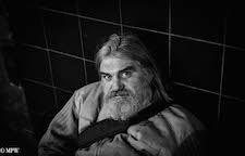 mike wheelton black and white, colour street photography Queen Street Auckland city