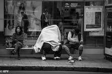 Mike Wheelton. The largest collection of colour, black and white street photography. Taken in and around Queen Street, Auckland city, New Zealand.