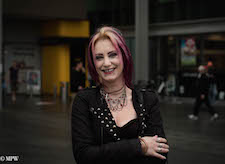 mike wheelton black and white, colour street photography Queen Street Auckland city