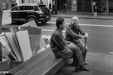 mike wheelton. The largest collection of colour, black and white street photography, in Queen Street, Auckland city, New Zealand.