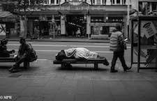 Mike Wheelton. The largest collection of colour, black and white street photography, in Queen Street, Auckland city, New Zealand.

