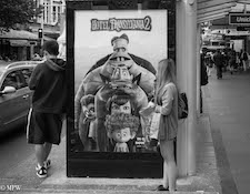 Mike Wheelton. The largest collection of colour, black and white street photography. Taken in and around Queen Street, Auckland city, New Zealand.