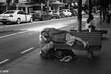 Mike Wheelton. The largest collection of colour, black and white street photography. Taken in and around Queen Street, Auckland city, New Zealand.