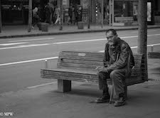 Mike Wheelton. The largest collection of colour, black and white street photography. Taken in and around Queen Street, Auckland city, New Zealand.