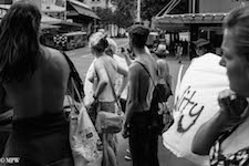 Mike Wheelton. The largest collection of colour, black and white street photography. Taken in and around Queen Street, Auckland city, New Zealand.