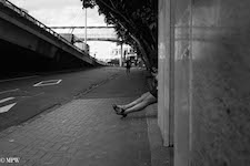 Mike Wheelton. The largest collection of colour, black and white street photography. Taken in and around Queen Street, Auckland city, New Zealand.