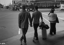 Mike Wheelton. The largest collection of colour, black and white street photography. Taken in and around Queen Street, Auckland city, New Zealand.