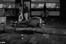 Mike Wheelton. The largest collection of colour, black and white street photography. Taken in and around Queen Street, Auckland city, New Zealand.