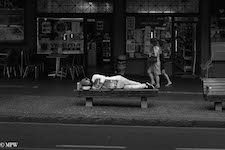 Mike Wheelton. The largest collection of colour, black and white street photography. Taken in and around Queen Street, Auckland city, New Zealand.