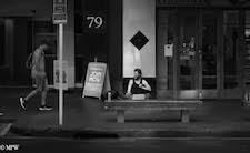 Mike Wheelton photo storyteller. The largest collection of colour, black and white street photography. Taken in and around Queen Street, Auckland city, New Zealand.