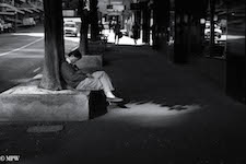 Mike Wheelton photo storyteller. The largest collection of colour, black and white street photography. Taken in and around Queen Street, Auckland city, New Zealand.