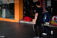 Mike Wheelton photo storyteller. The largest collection of colour, black and white street photography. Taken in and around Queen Street, Auckland city, New Zealand.