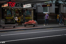 Mike Wheelton photo storyteller. The largest collection of colour, black and white street photography. Taken in and around Queen Street, Auckland city, New Zealand.