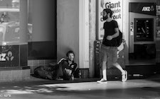 Mike Wheelton photo storyteller. The largest collection of colour, black and white street photography. Taken in and around Queen Street, Auckland city, New Zealand.
