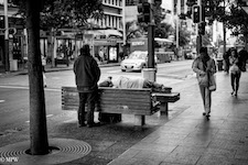 Mike Wheelton photo storyteller. The largest collection of colour, black and white street photography. Taken in and around Queen Street, Auckland city, New Zealand.