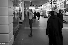 Mike Wheelton photo storyteller. The largest collection of colour, black and white street photography. Taken in and around Queen Street, Auckland city, New Zealand.