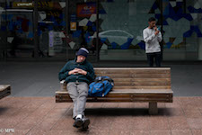Mike Wheelton photo storyteller. The largest collection of colour, black and white street photography. Taken in and around Queen Street, Auckland city, New Zealand.