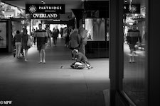 Mike Wheelton photo storyteller. The largest collection of colour, black and white street photography. Taken in and around Queen Street, Auckland city, New Zealand.