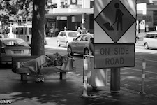 Mike Wheelton photo storyteller. The largest collection of colour, black and white street photography. Taken in and around Queen Street, Auckland city, New Zealand.