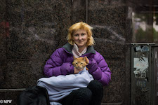 Mike Wheelton street photographer. Colour, black and white street photography. Queen Street, Auckland city, New Zealand.