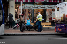 Mike Wheelton photo storyteller. The largest collection of colour, black and white street photography. Taken in and around Queen Street, Auckland city, New Zealand.