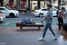 Mike Wheelton photo storyteller. The largest collection of colour, black and white street photography. Taken in and around Queen Street, Auckland city, New Zealand.
