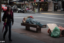 Mike Wheelton photo storyteller. The largest collection of colour, black and white street photography. Taken in and around Queen Street, Auckland city, New Zealand.