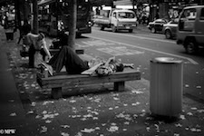 Mike Wheelton street photographer. The largest collection of colour, black and white street photography. Taken in and around Queen Street, Auckland city, New Zealand.