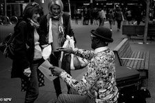 Mike Wheelton street photographer. The largest collection of colour, black and white street photography. Taken in and around Queen Street, Auckland city, New Zealand.