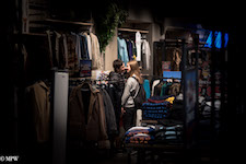 Mike Wheelton street photographer. Colour, black and white street photography. Queen Street, Auckland city, New Zealand.