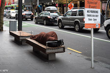 Mike Wheelton street photographer. Colour and black and white. Queen Street, Auckland city, New Zealand.
