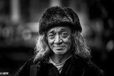 Mike Wheelton street photographer. Colour and black and white. Queen Street, Auckland city, New Zealand.