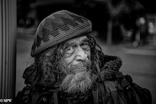 Mike Wheelton street photographer. Colour and black and white. Queen Street, Auckland city, New Zealand.