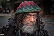 Mike Wheelton street photographer. Colour and black and white. Queen Street, Auckland city, New Zealand.