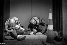 Mike Wheelton street photographer. Colour and black and white. Queen Street, Auckland city, New Zealand.