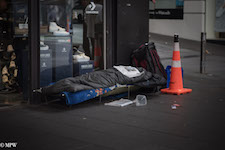 Mike Wheelton street photographer. Colour and black and white. Queen Street, Auckland city, New Zealand.