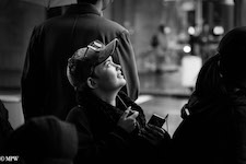 Mike Wheelton street photographer. Colour and black and white. Queen Street, Auckland city, New Zealand.