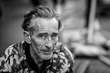 Mike Wheelton street photographer. Colour and black and white. Queen Street, Auckland city, New Zealand.
