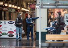Mike Wheelton street photographer. Colour and black and white. Queen Street, Auckland city, New Zealand.