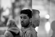 Mike Wheelton street photographer. Colour and black and white. Queen Street, Auckland city, New Zealand.