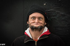 Mike Wheelton street photographer. Colour and black and white. Queen Street, Auckland city, New Zealand.