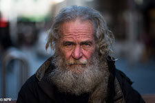 Mike Wheelton street photographer. Colour and black and white. Queen Street, Auckland city, New Zealand.