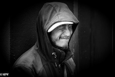 Mike Wheelton street photographer. Colour and black and white. Queen Street, Auckland city, New Zealand.