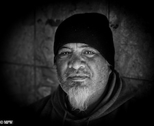 Mike Wheelton street photographer. Colour and black and white. Queen Street, Auckland city, New Zealand.